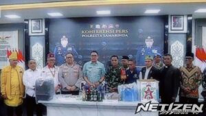 Polresta Samarinda Amankan Mahasiswa FKIP Unmul, Barang Bukti Jadi Sorotan Netizen