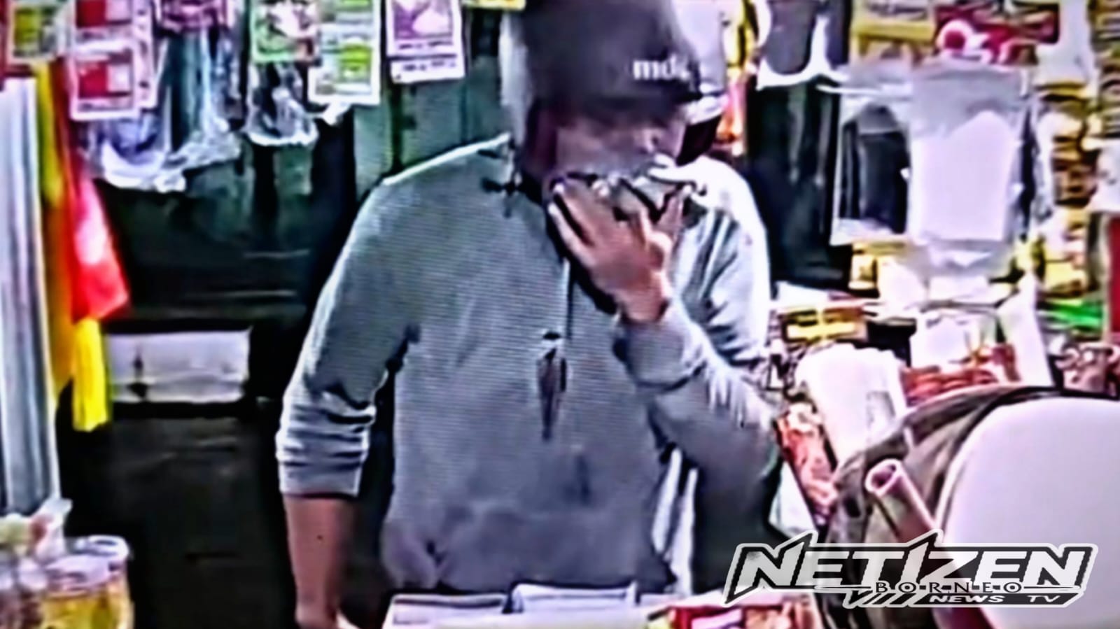 Aksi Pencurian Tabung Gas Terekam CCTV di Warung 24 Jam Tenggarong