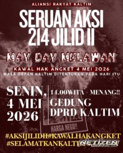 Aliansi Rakyat Kaltim Serukan Aksi 4 Mei, Kawal Pembahasan Hak Angket DPRD