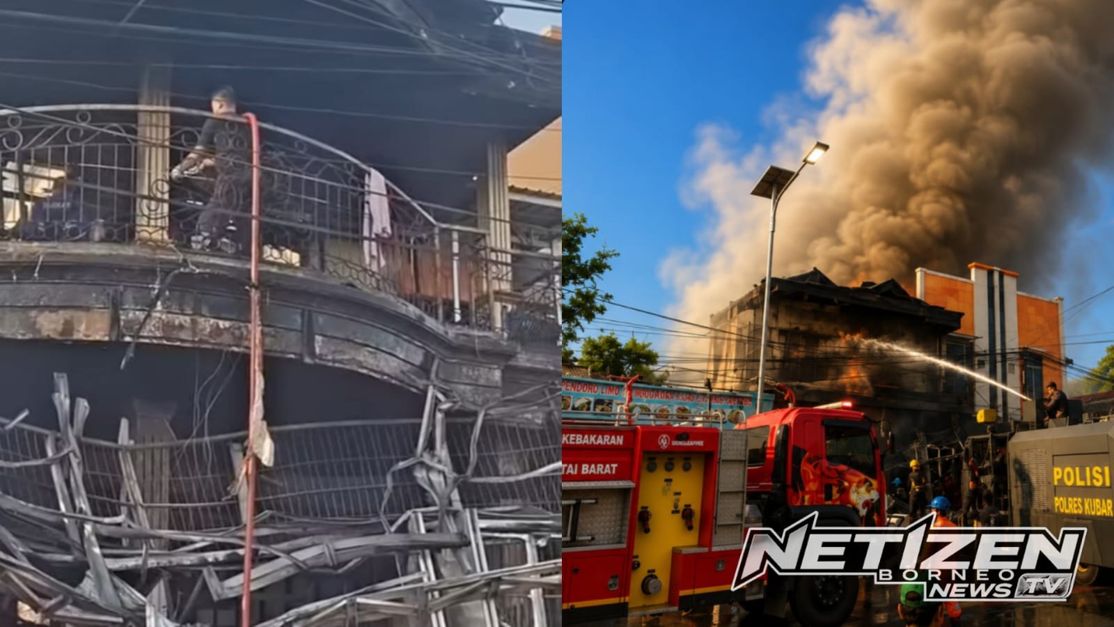 Ruko di Barong Tongkok Ludes Terbakar, Kerugian Capai Rp2 Miliar