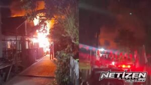 Kebakaran Landa Gang Ridho Banjarmasin, Petugas Berjibaku di Gang Sempit