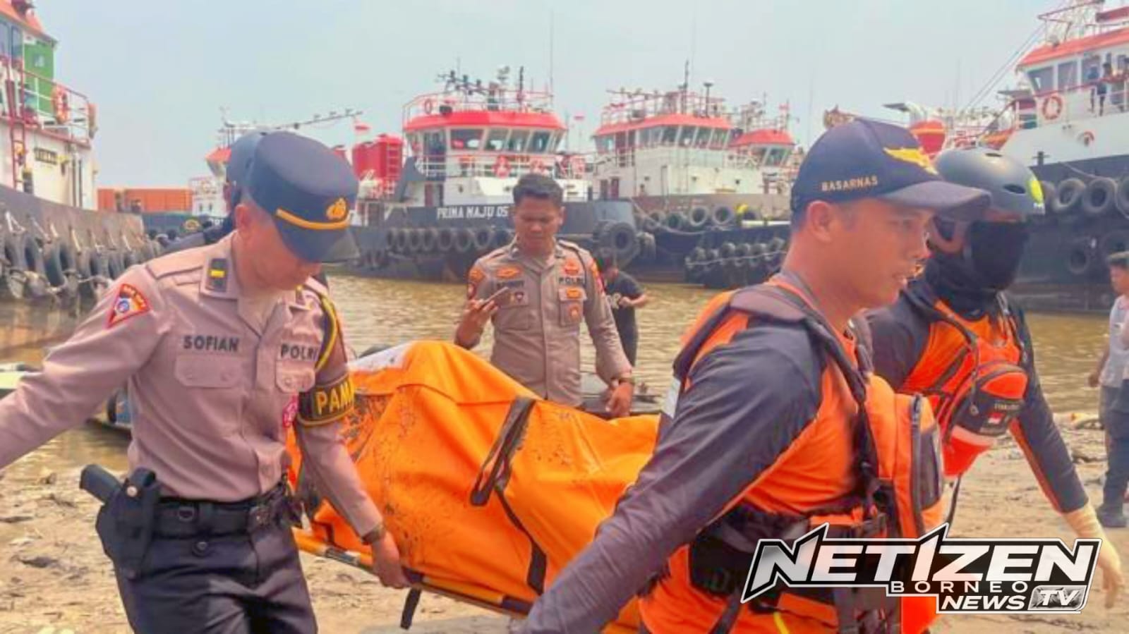 Jasad Pria Tanpa Identitas Ditemukan Mengapung di Sungai Lais Samarinda