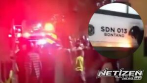 Kebakaran Kantin SDN 013 Bontang Selatan, Diduga Korsleting Kipas Angin