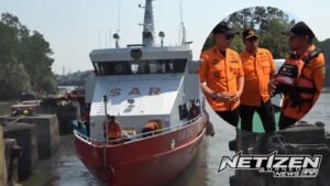 Basarnas Balikpapan Kerahkan KN SAR Wisanggeni Bantu Pencarian KM Virgo Transport 8